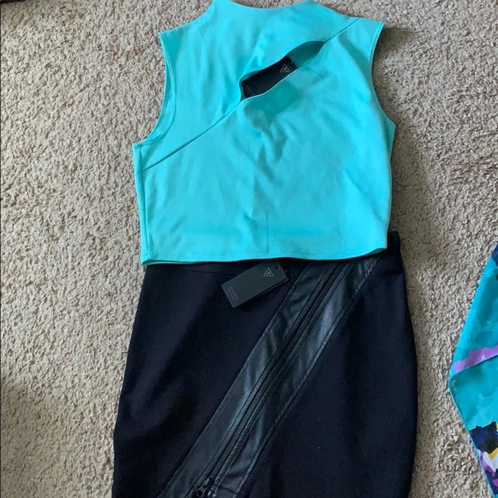GUESS top & skirt NWT